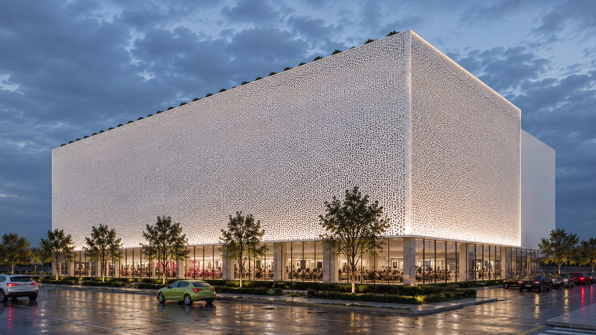 The Mall Project - Exterior View by Architect's Group