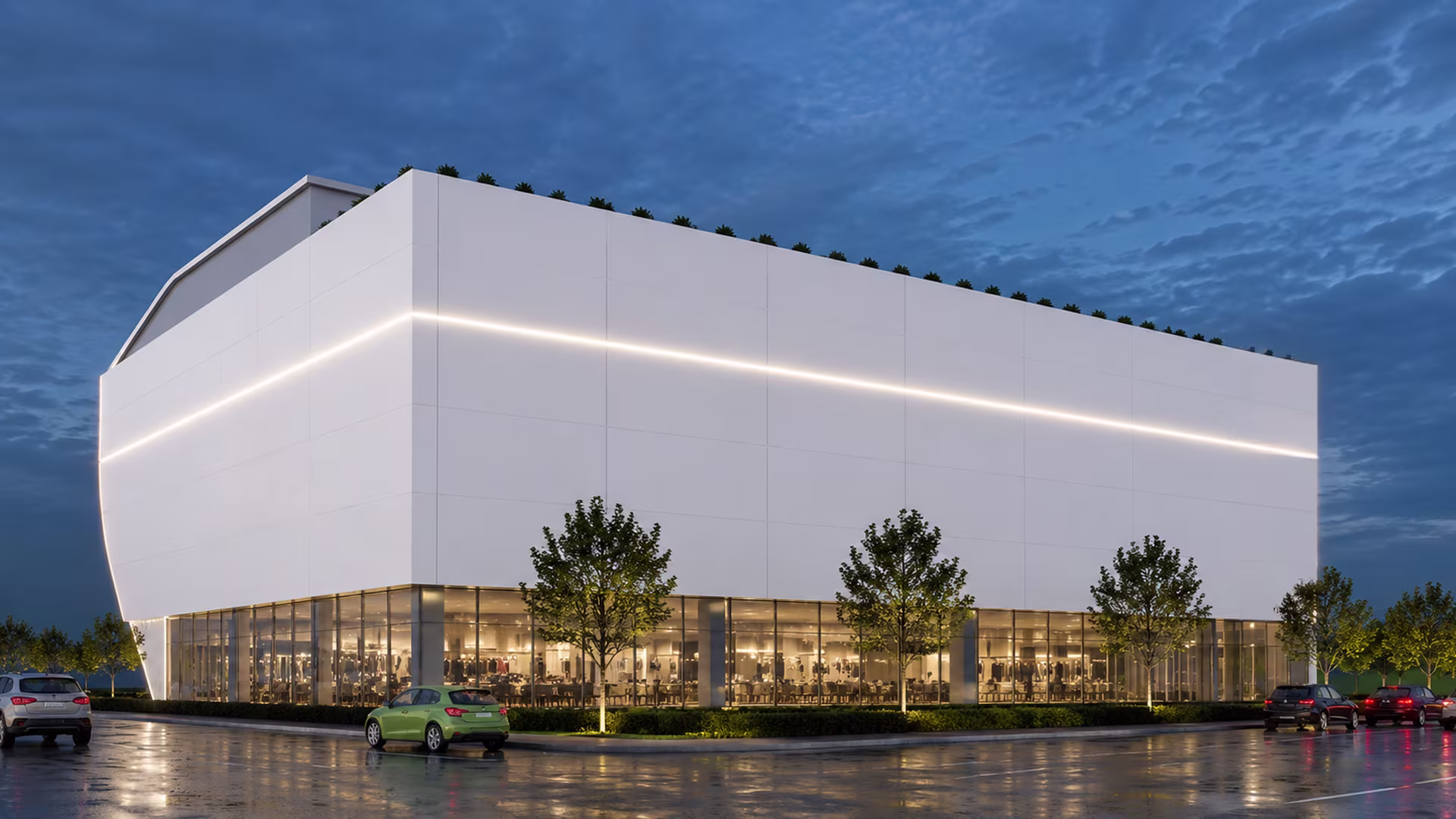 The Mall Project - Exterior View by Architect's Group